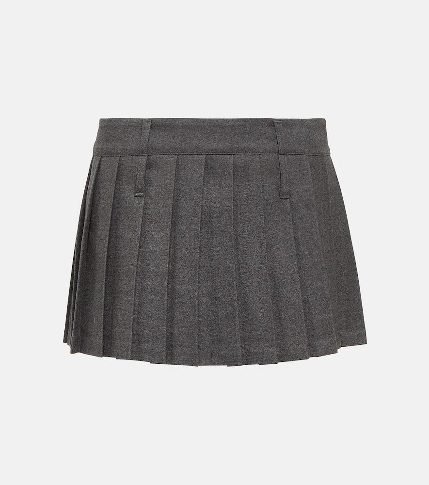 the frankie shop blake pleated miniskirt