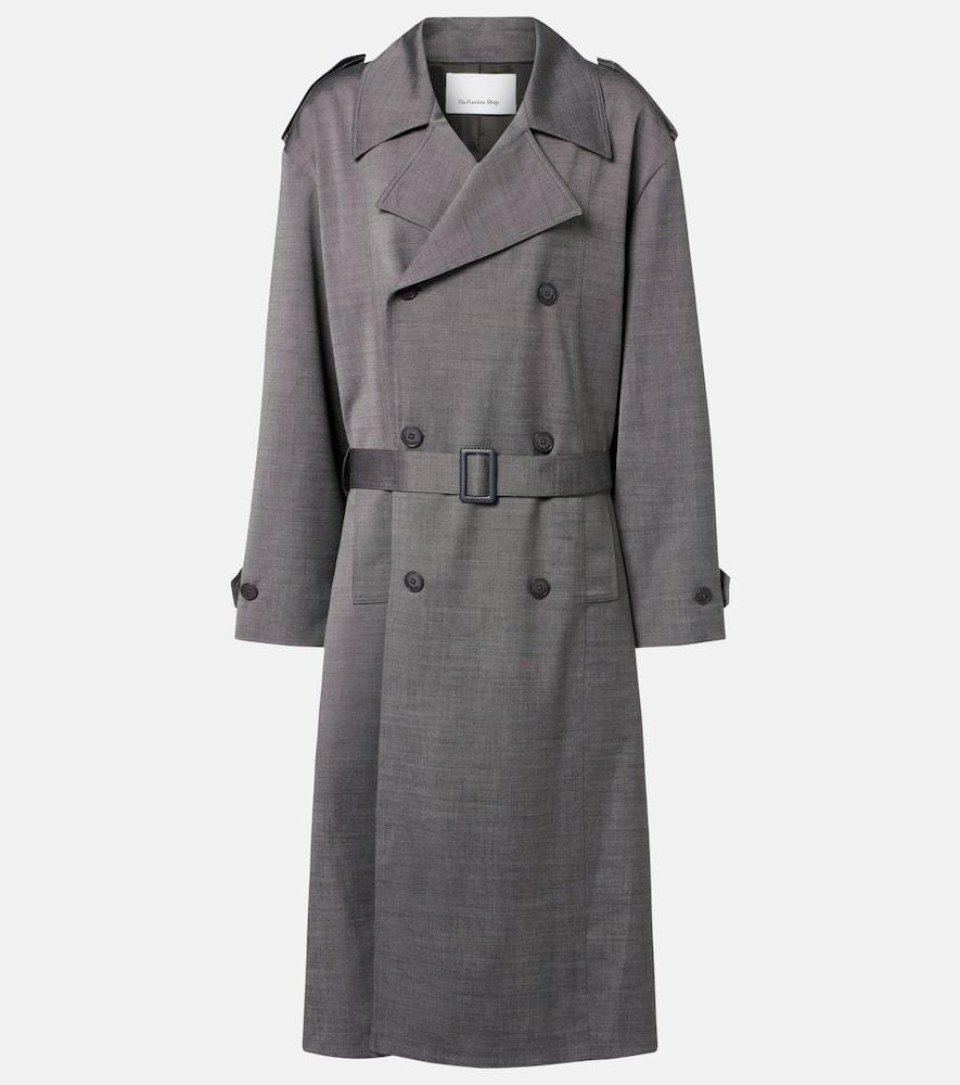 the frankie shop bleecker trench coat