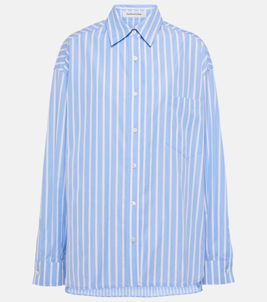 the frankie shop georgia striped cotton