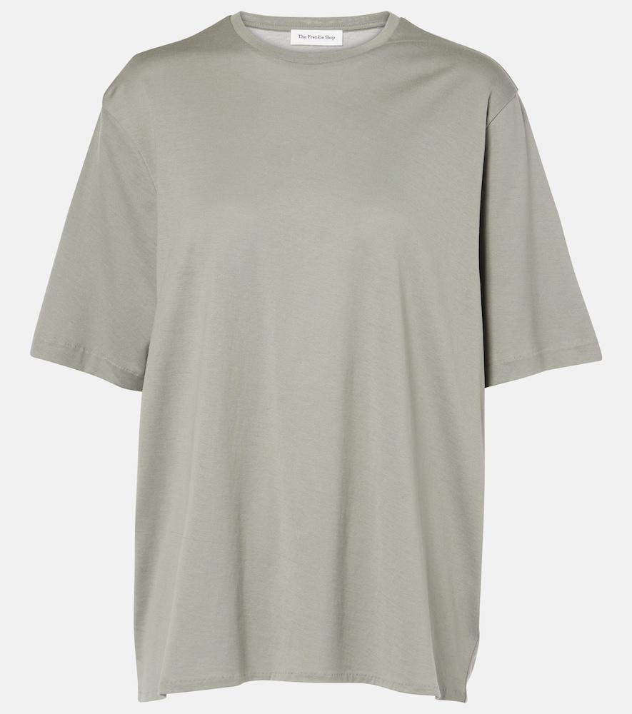 the frankie shop harper cotton jersey t