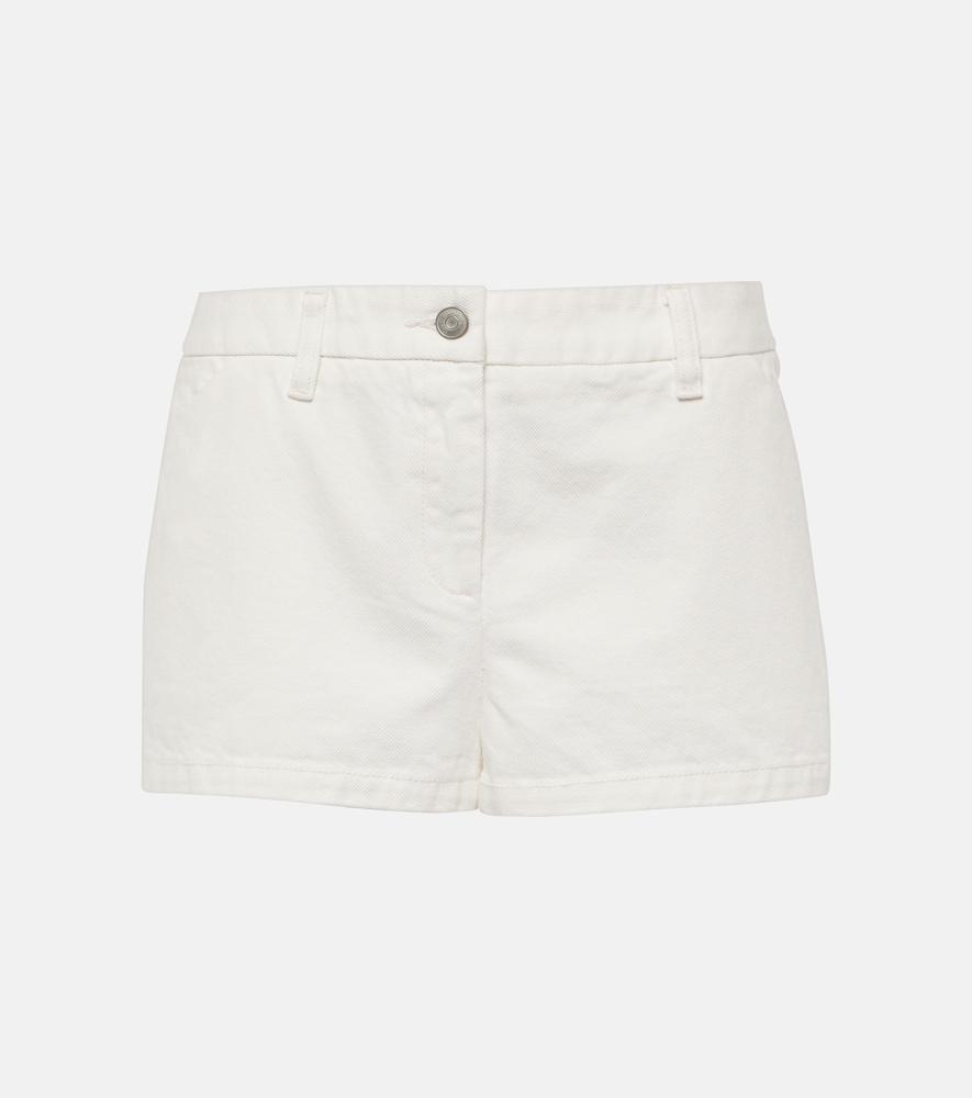 the frankie shop kate denim shorts