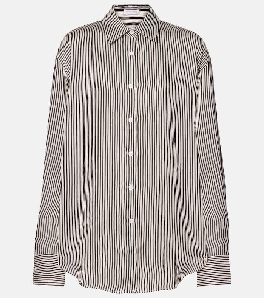 the frankie shop lui striped shirt