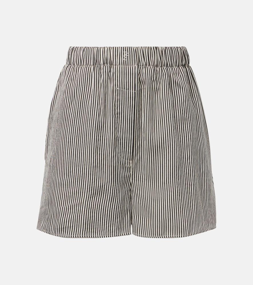 the frankie shop lui striped shorts