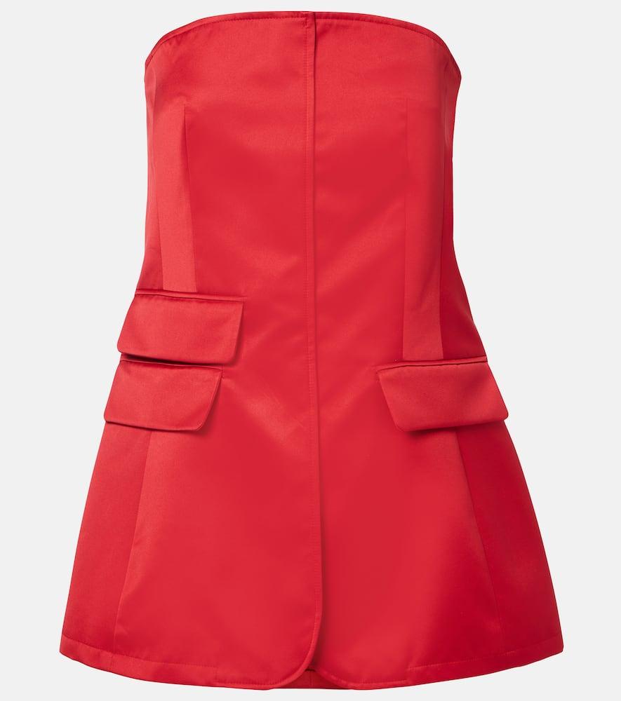 the frankie shop luma satin top