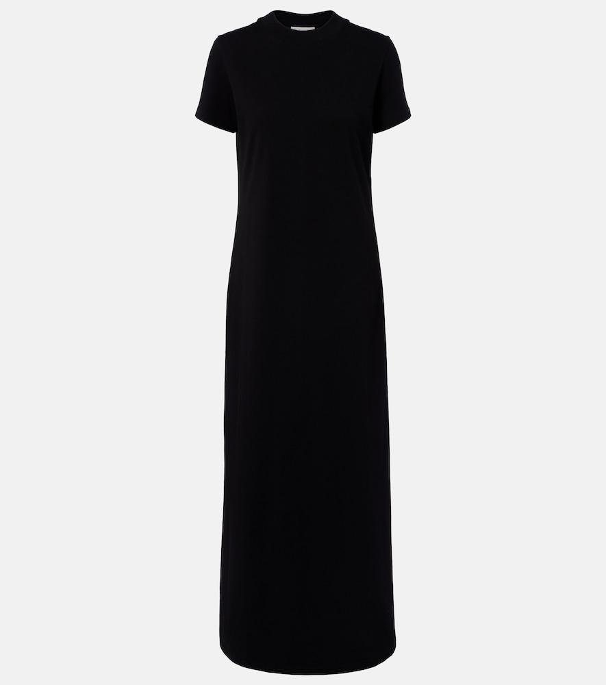 the frankie shop malo cotton jersey maxi dress