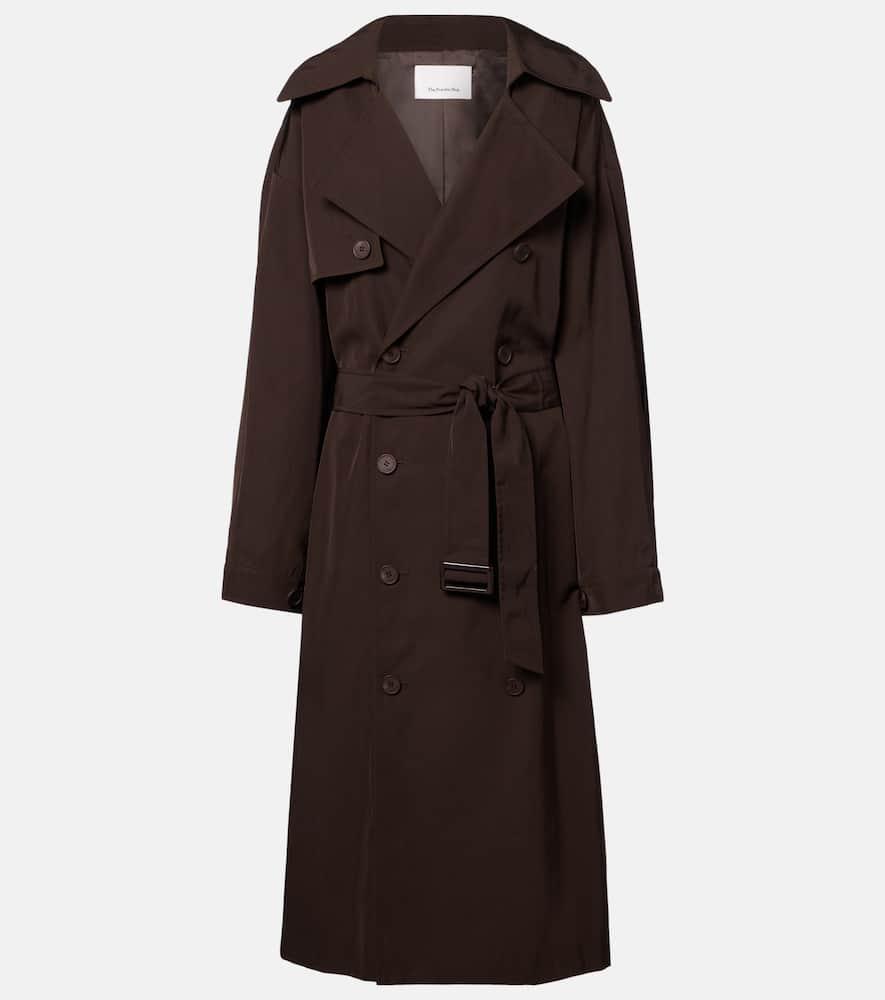 the frankie shop mavis oversized trench coat