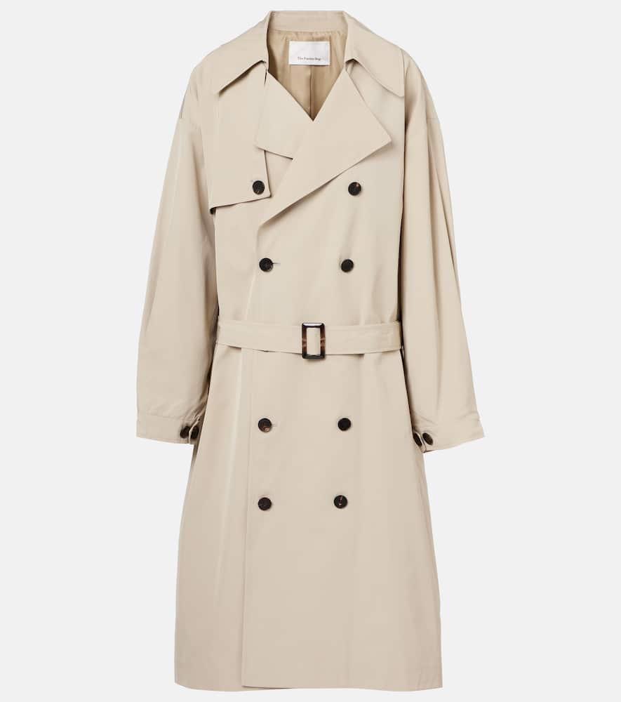 the frankie shop mavis oversized trench coat