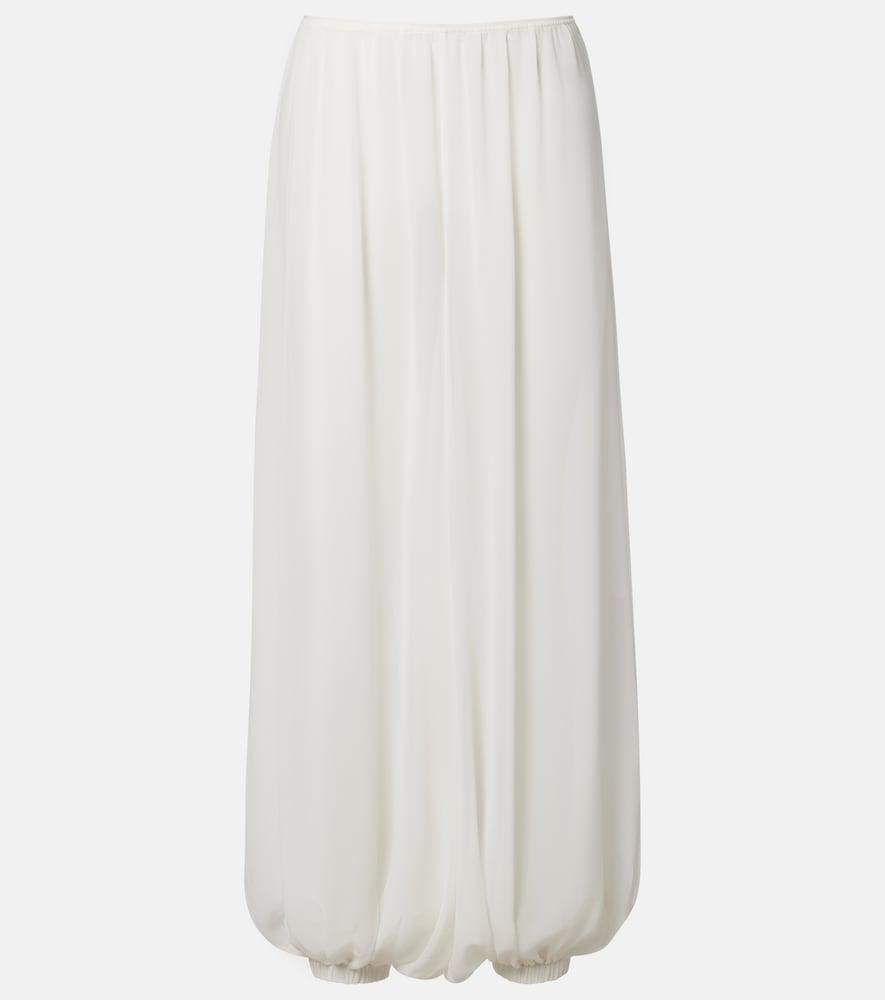 the frankie shop mio sheer crêpe balloon pants