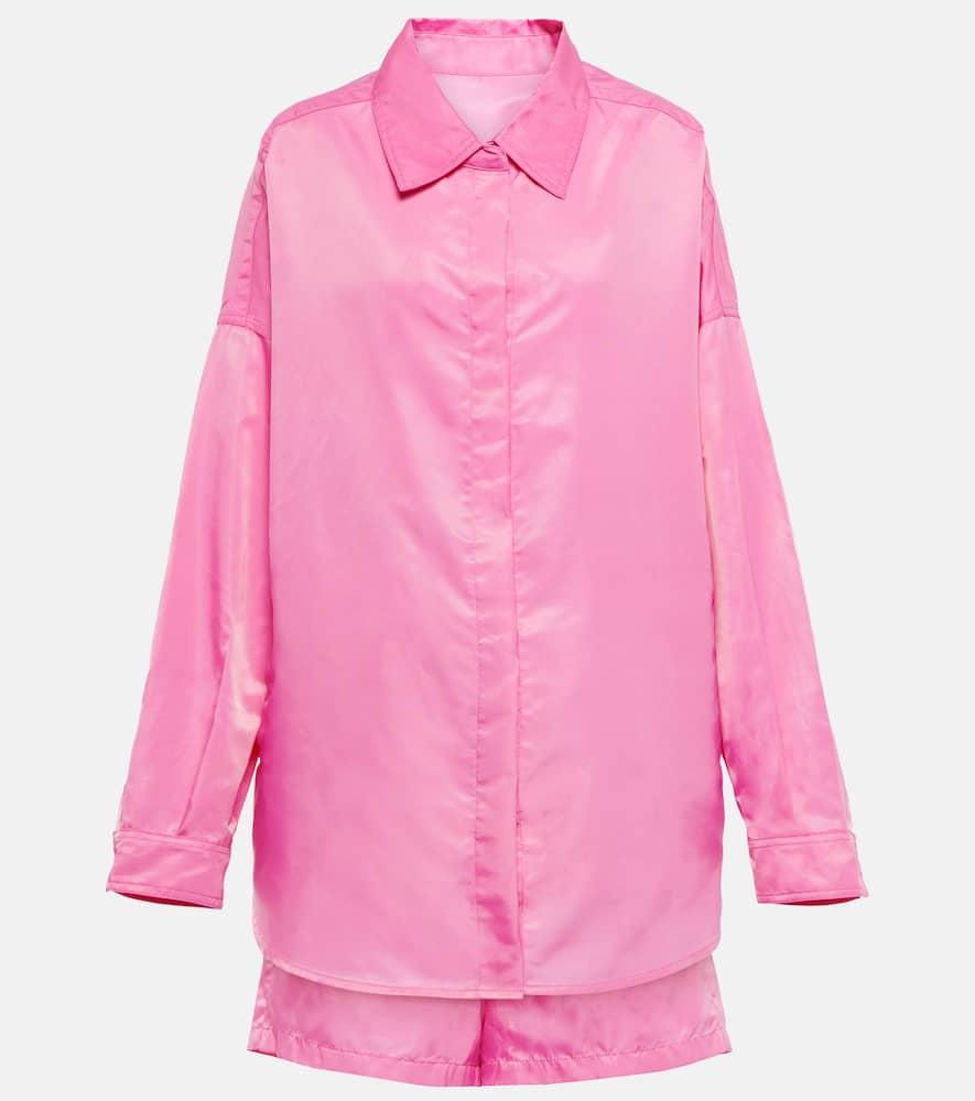the frankie shop perla shirt jacket and shorts set