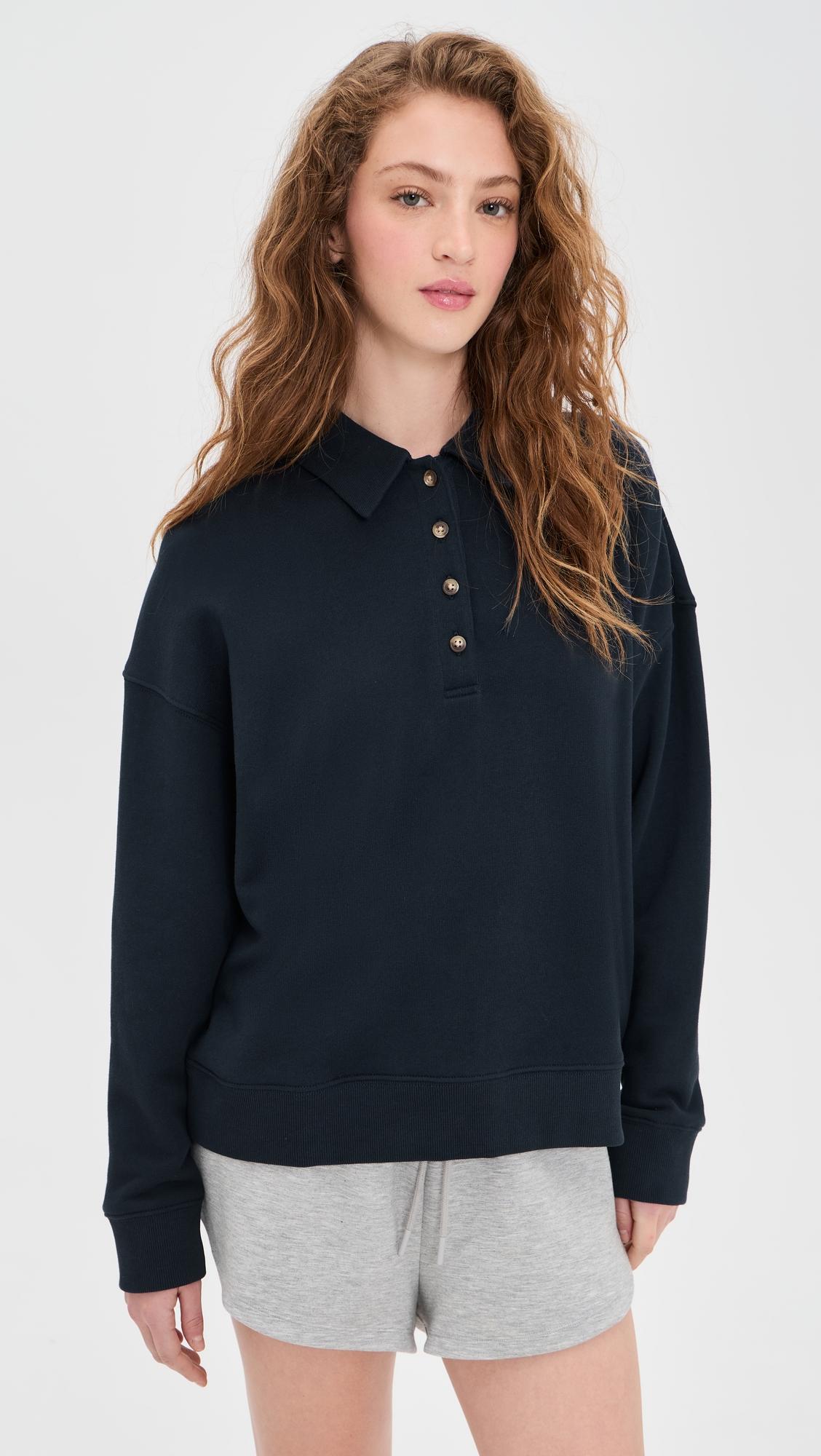 the french terry polo