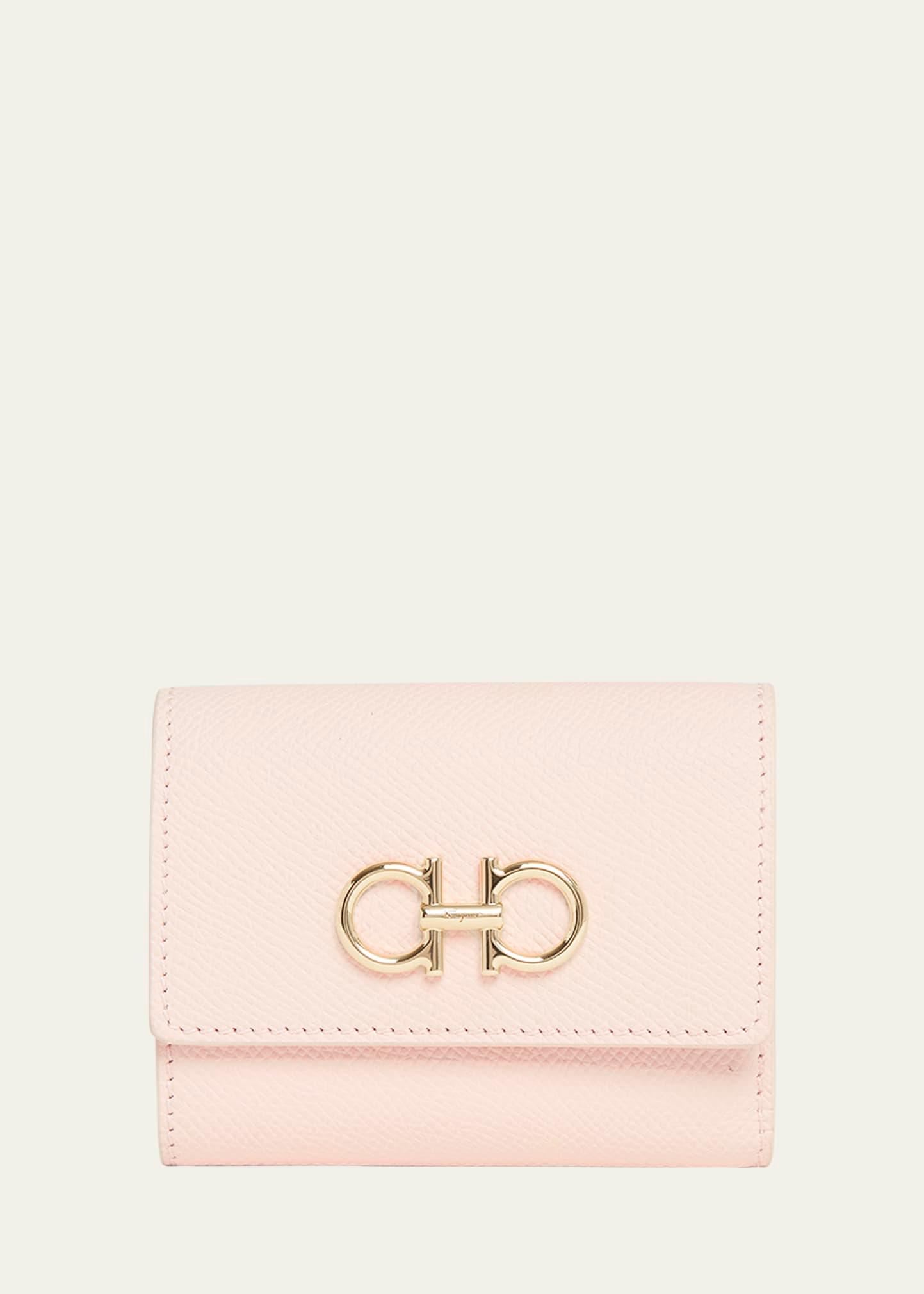 the gancini leather wallet