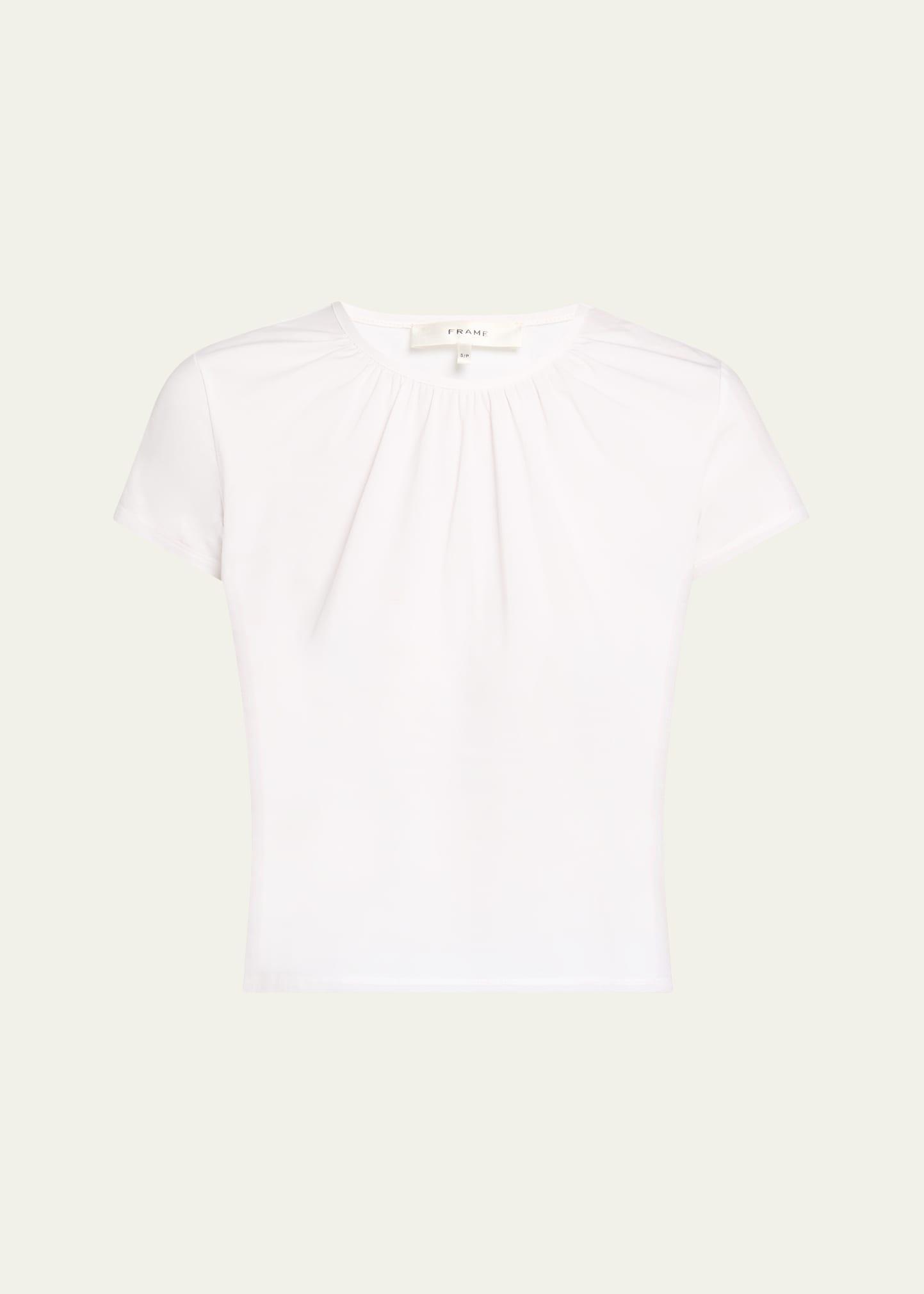 the gathered tee
