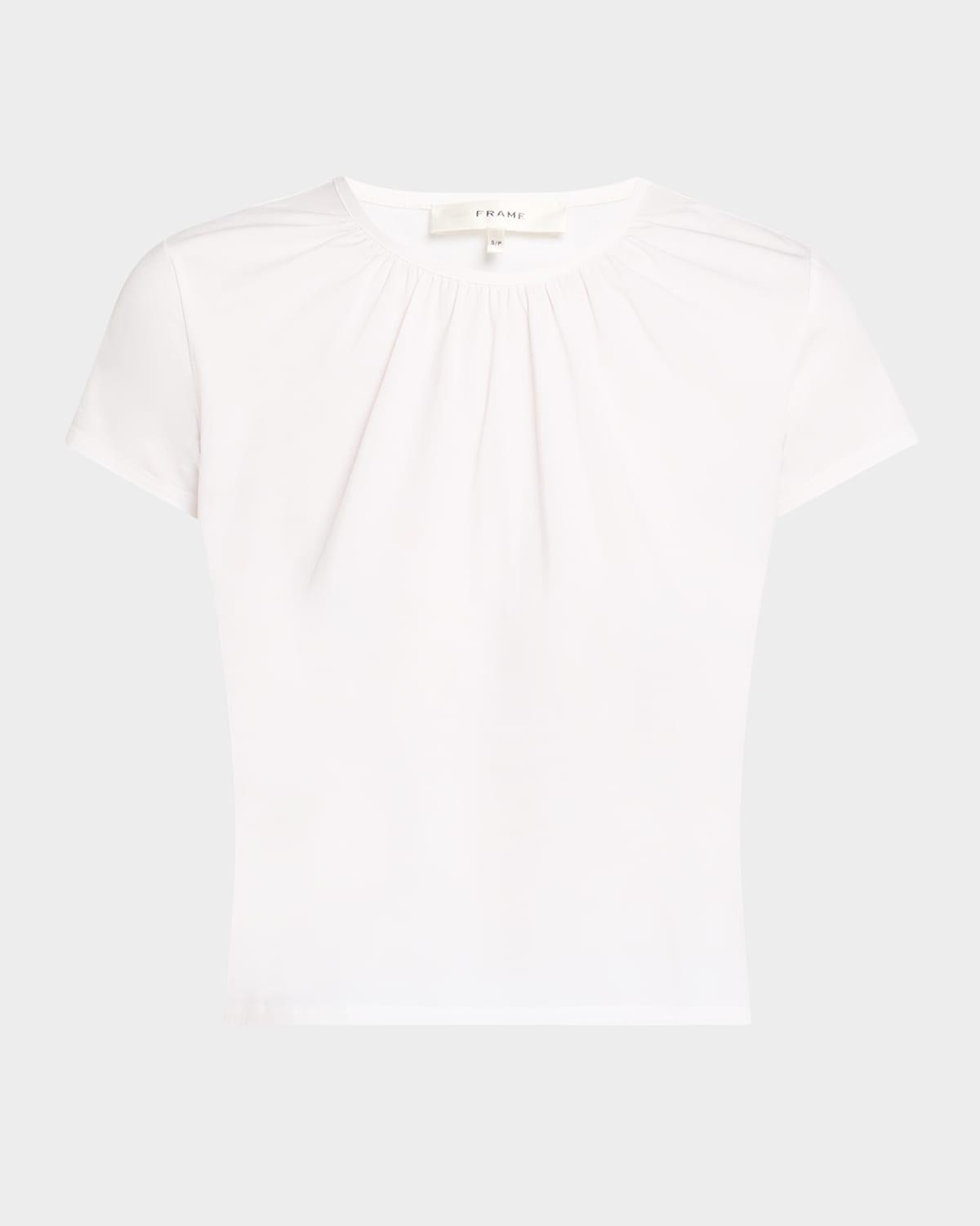 the gathered tee