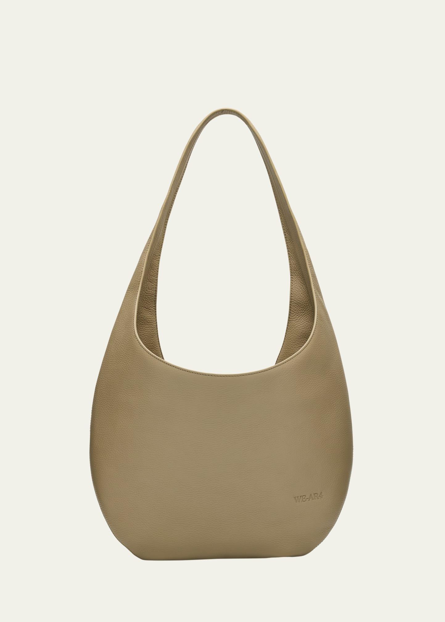 the h leather hobo bag