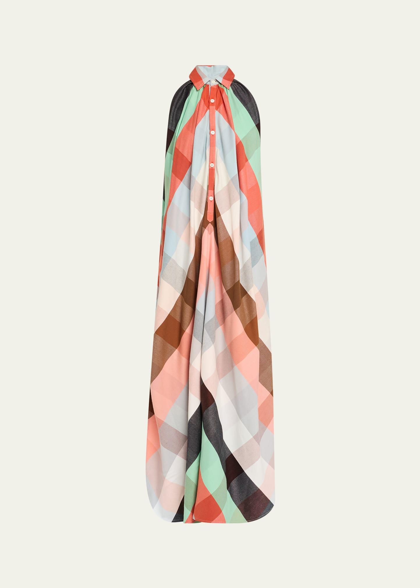 the halter dress with collar