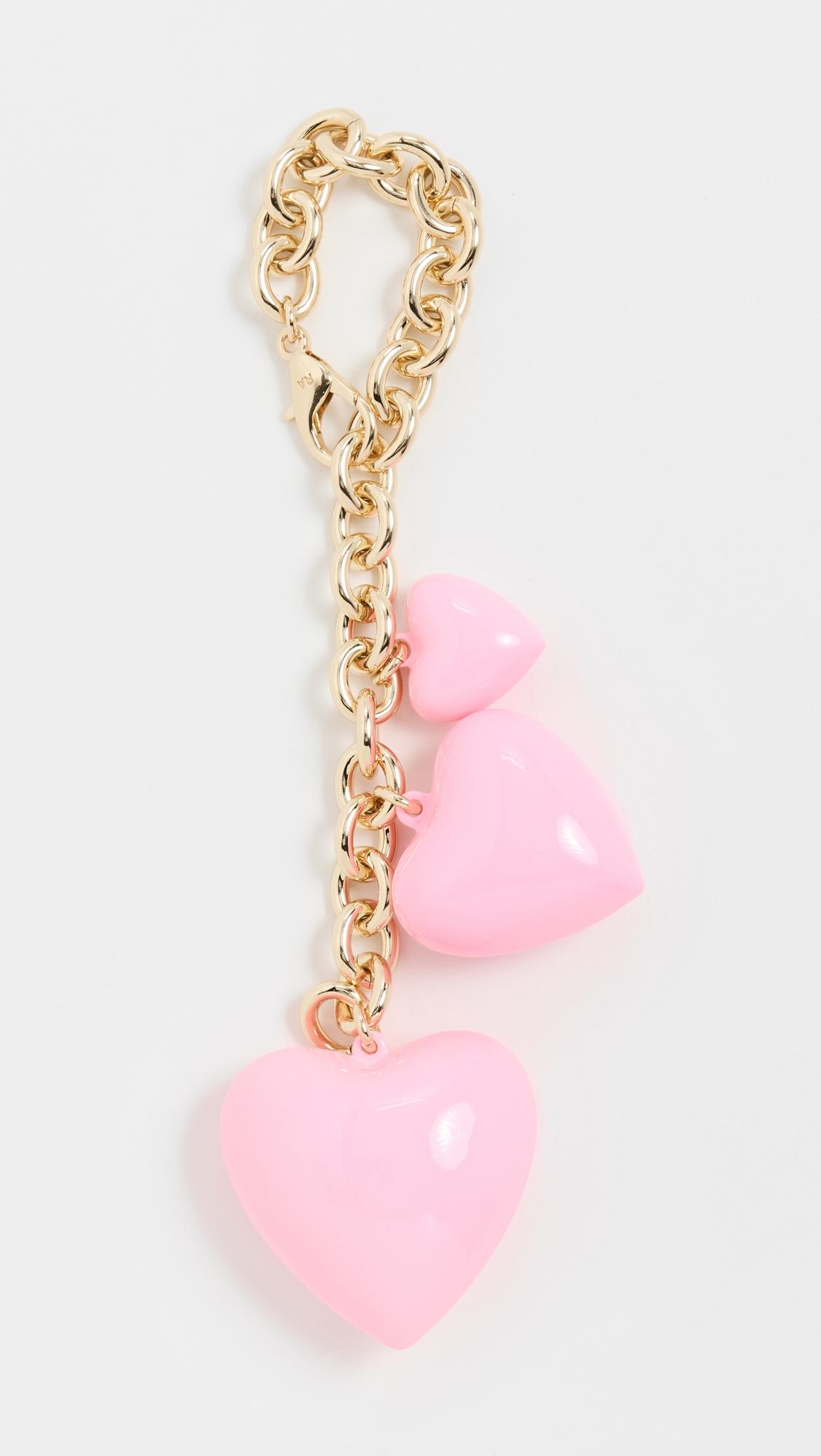 the happy heart bag charm
