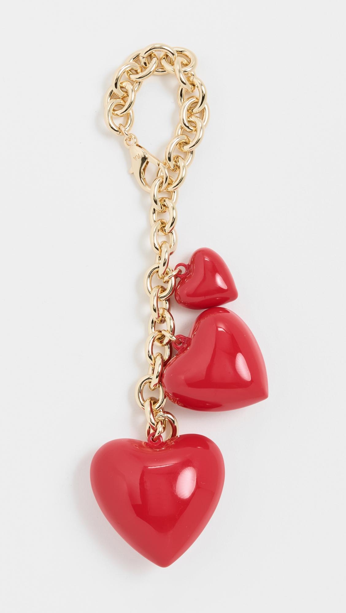 the happy heart bag charm