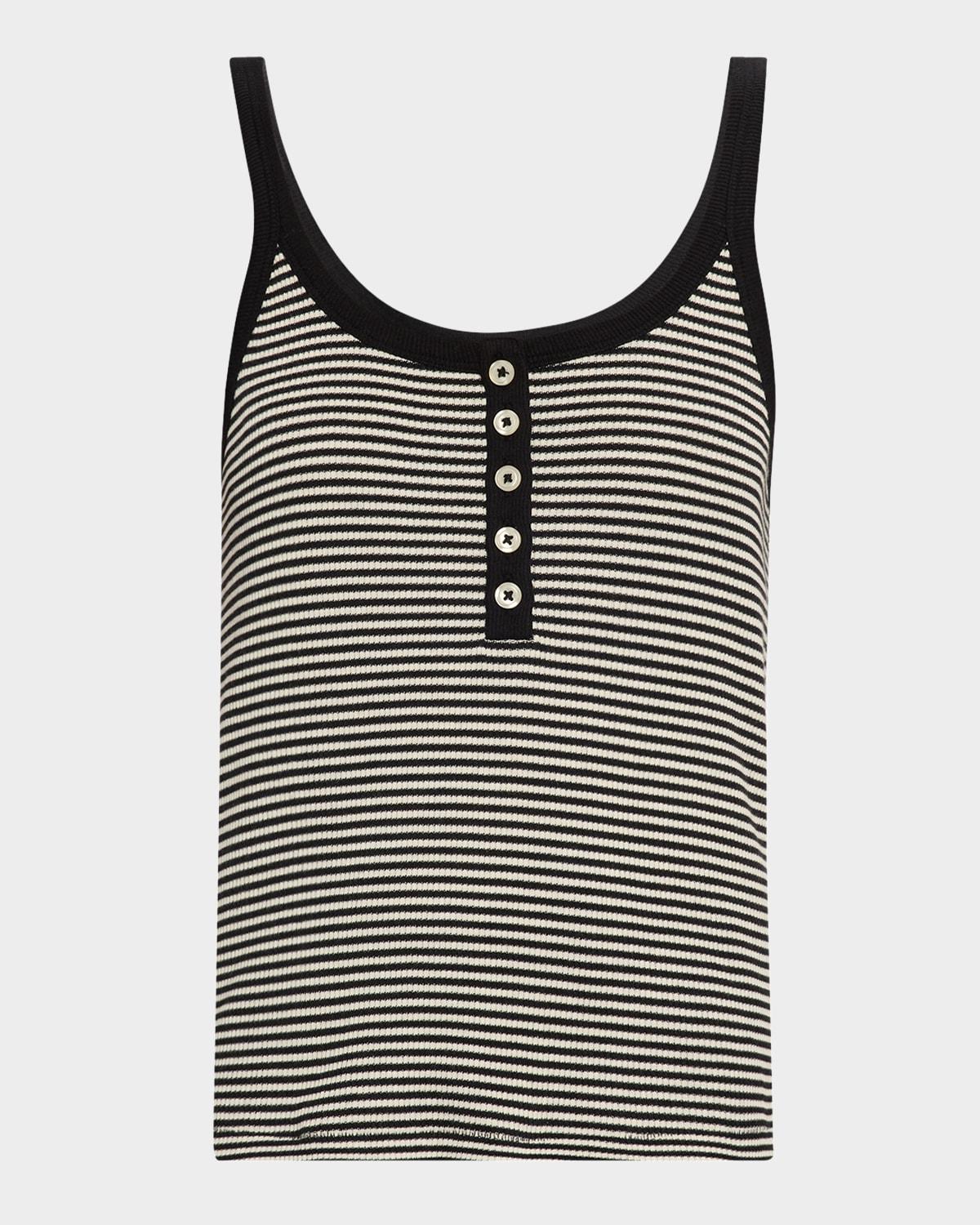 the henley slim tank top