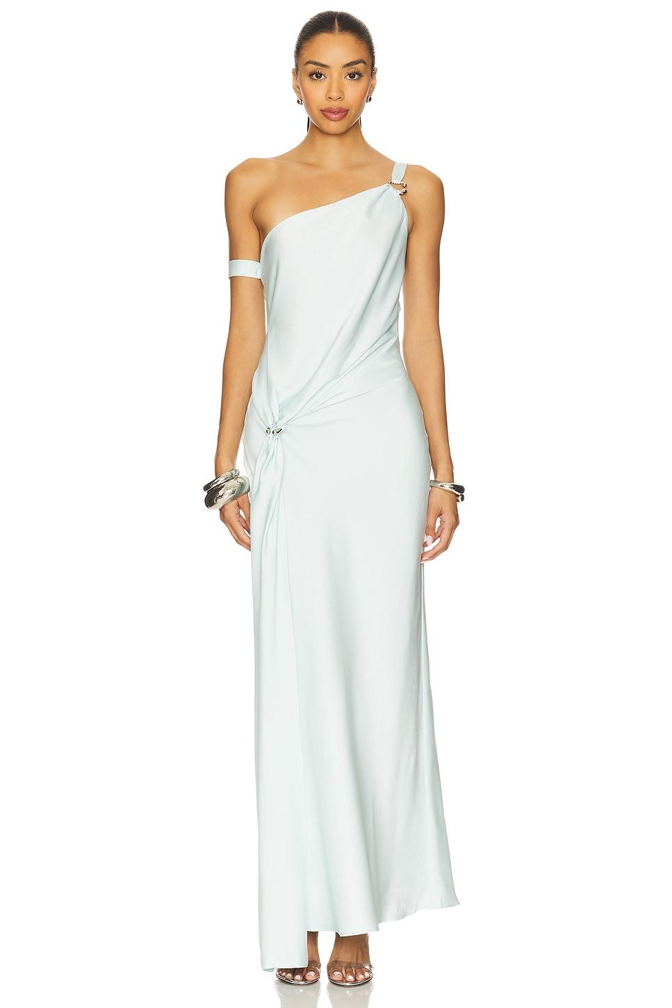 the horizon satin dress