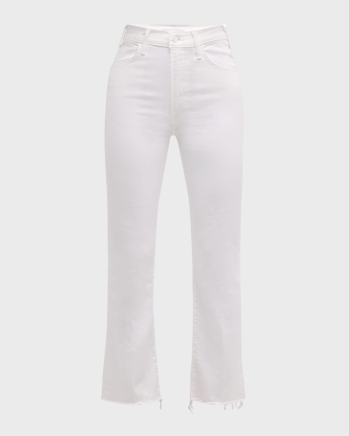 the hustler ankle fray jeans