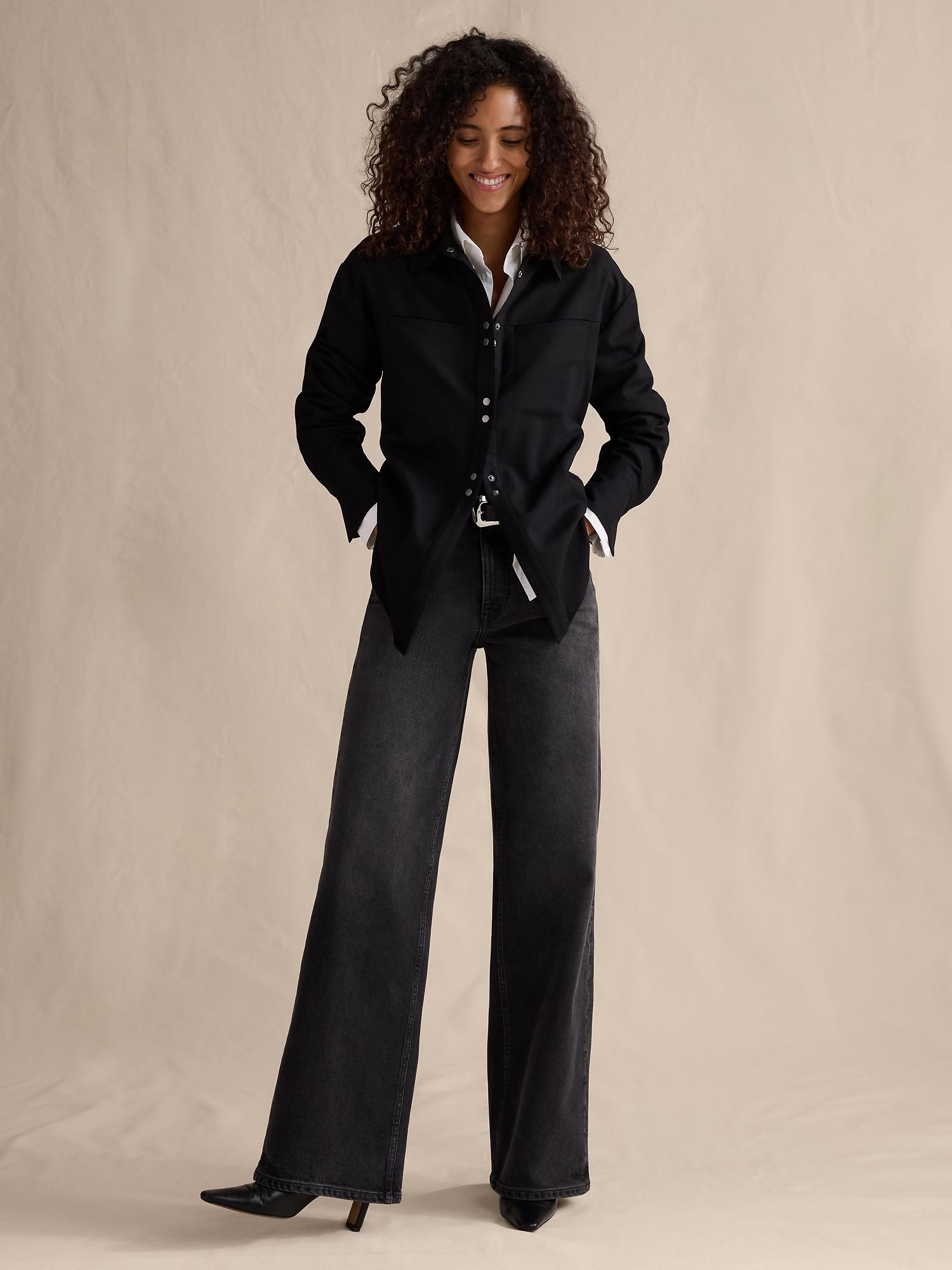 the icon classic wide-leg jean