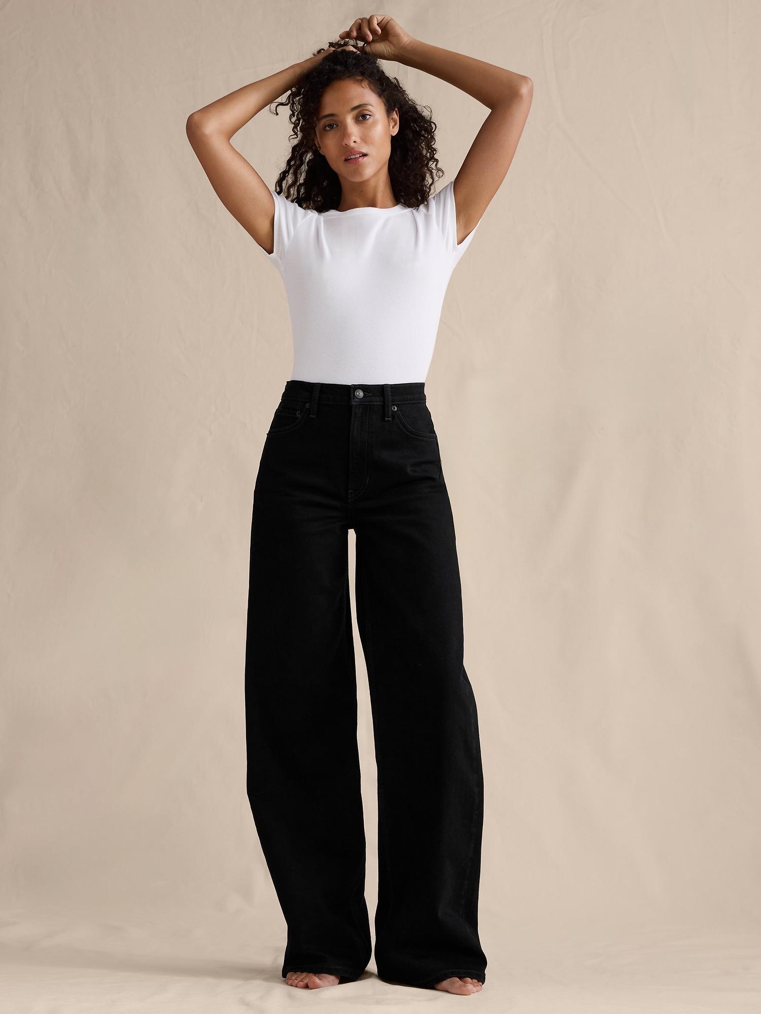 the icon classic wide-leg jean