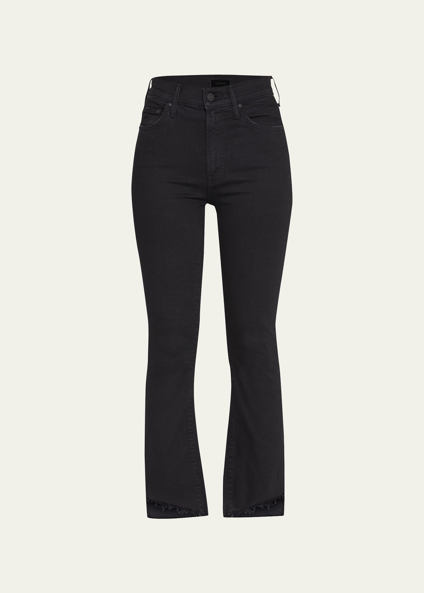 the insider crop step fray jeans