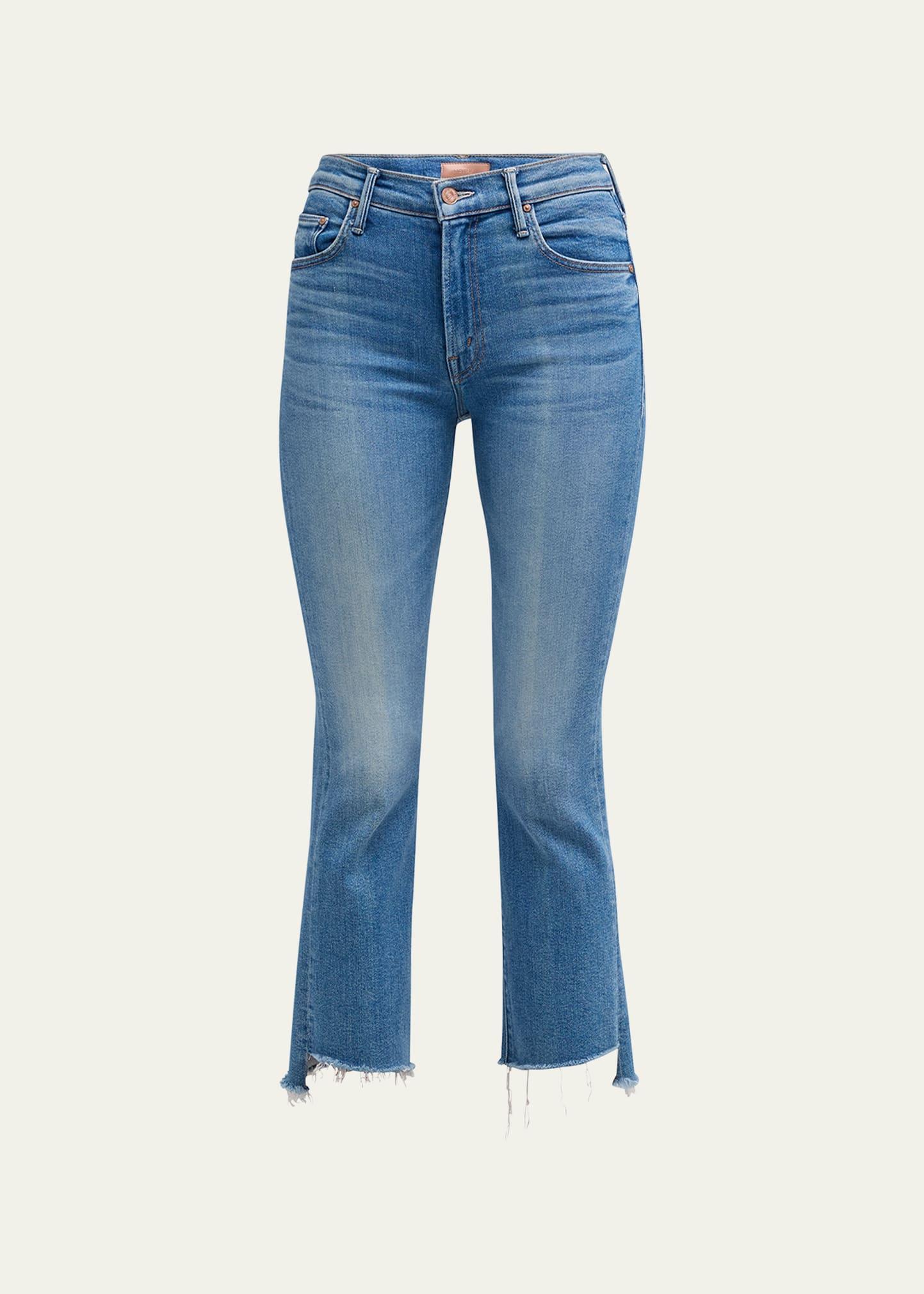 the insider crop step fray jeans