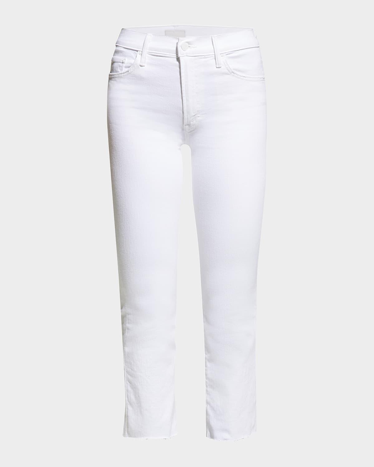 the insider crop step fray jeans