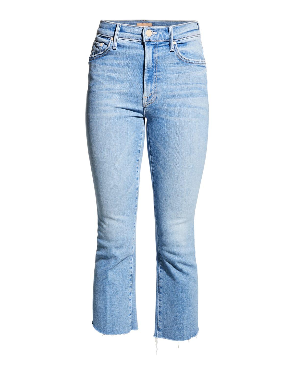the insider crop step fray jeans