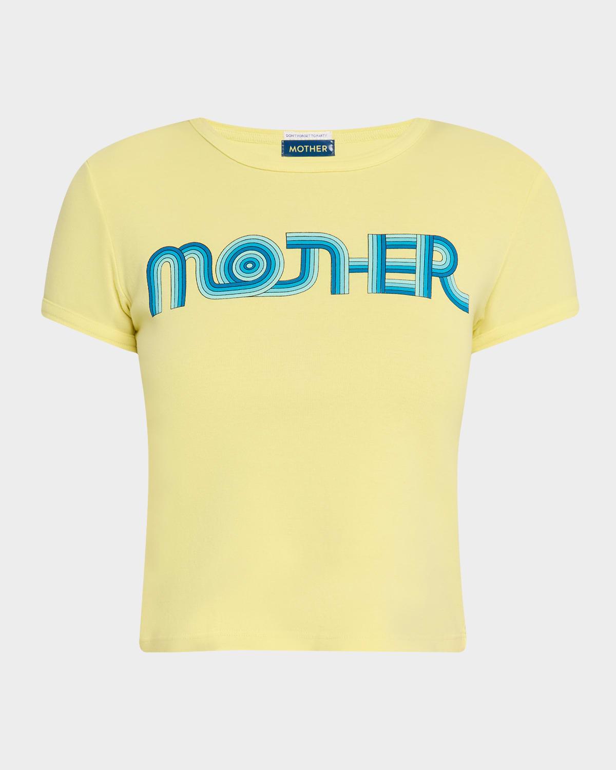 the itty bitty ringer cropped tee