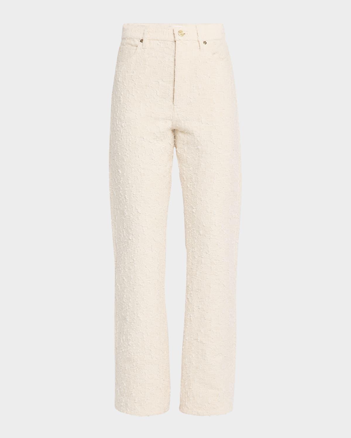 the jacquard vertical jeans