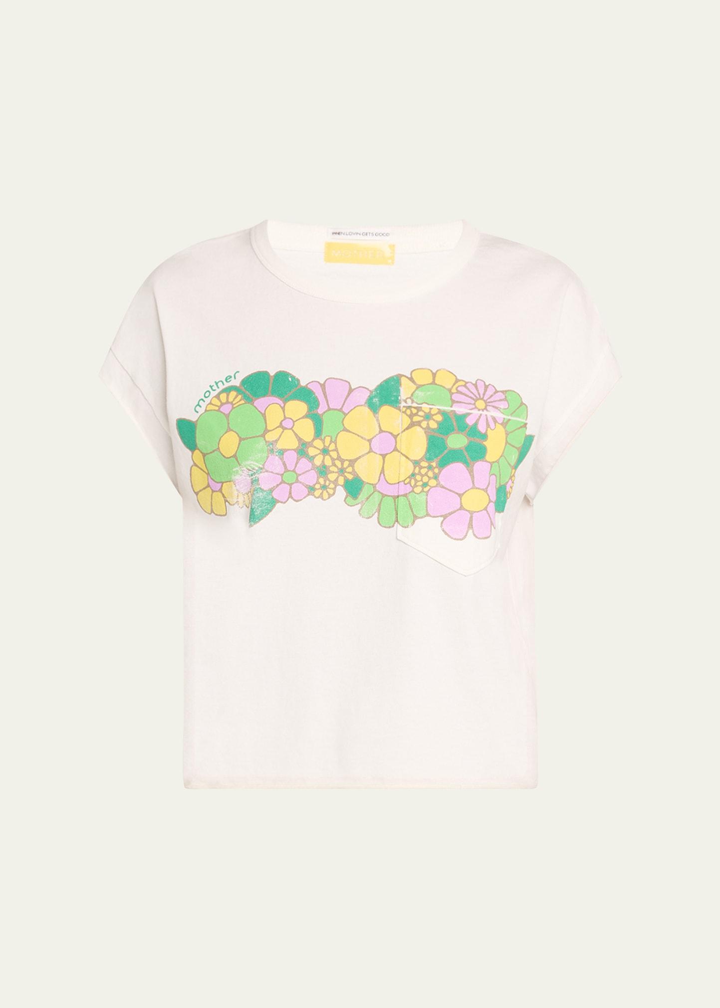 the keep on rolling pocket graphic tee