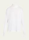 the knit boxy turtleneck top