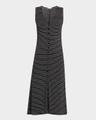 the knit button tank dress