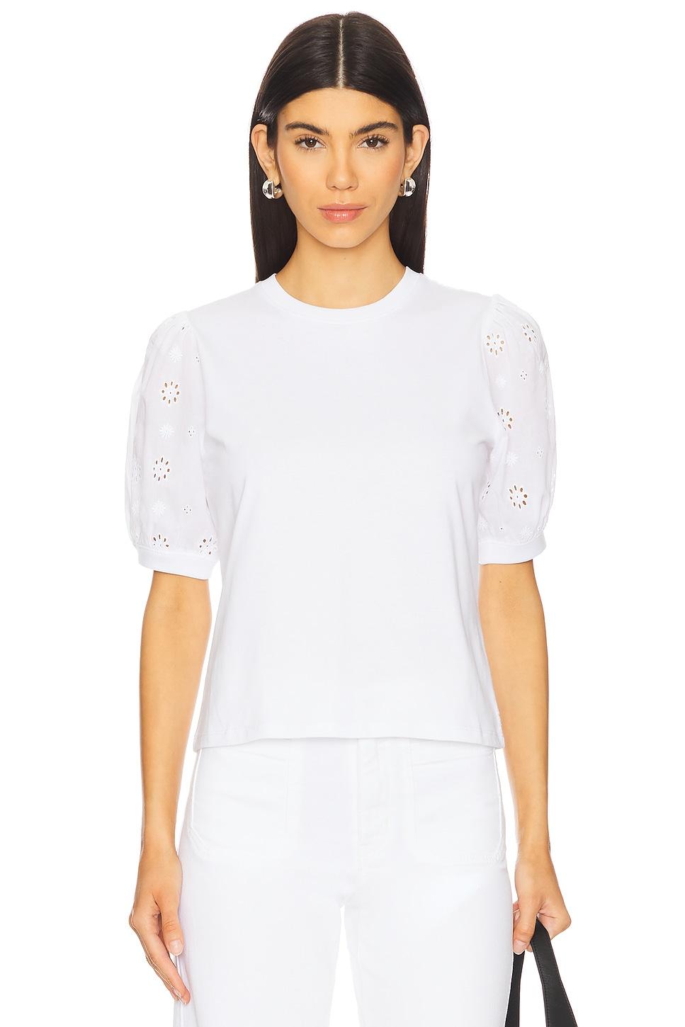 the lace sleeve tee