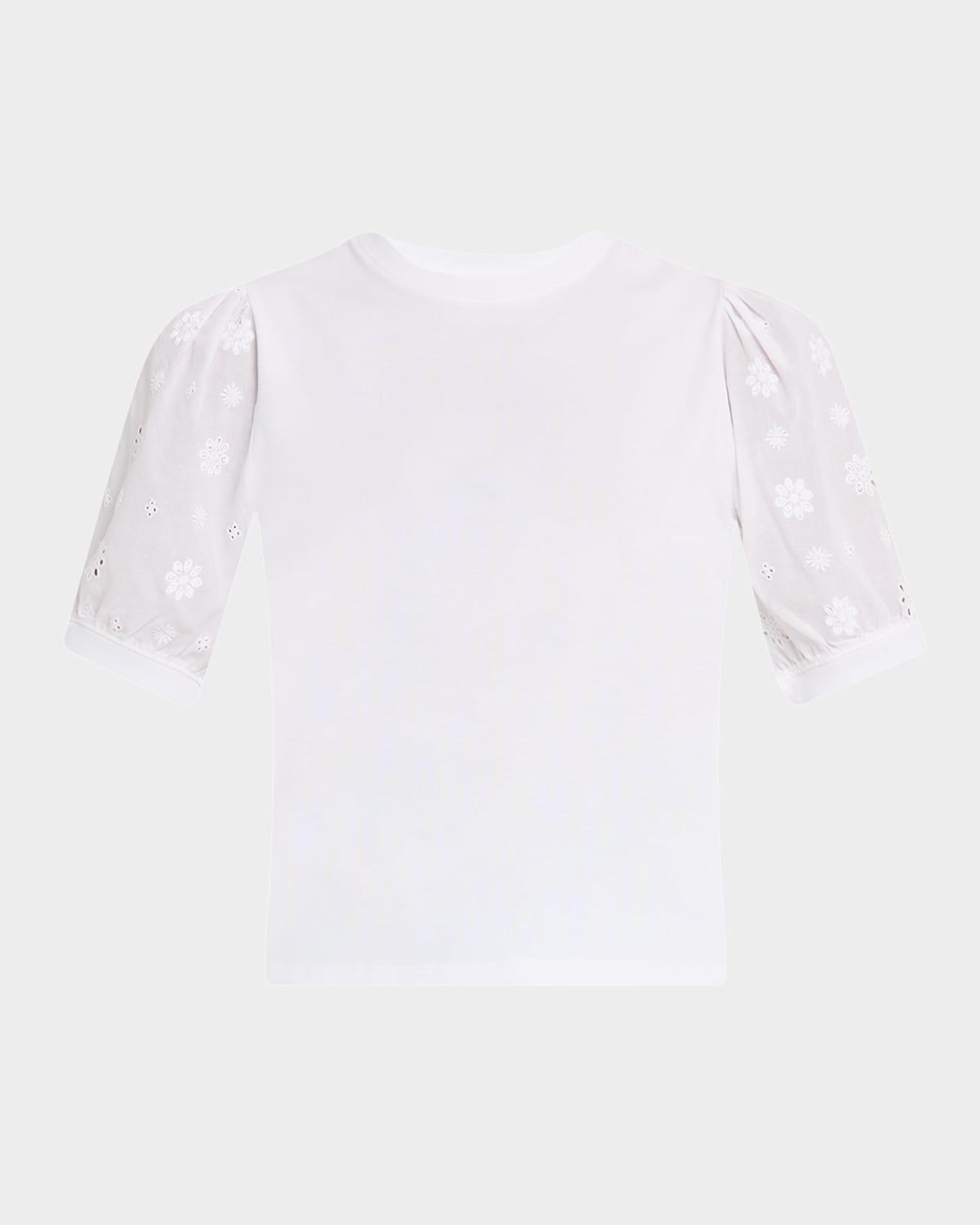 the lace sleeve tee
