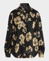 the lanie button-front blouse