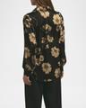 the lanie button-front blouse