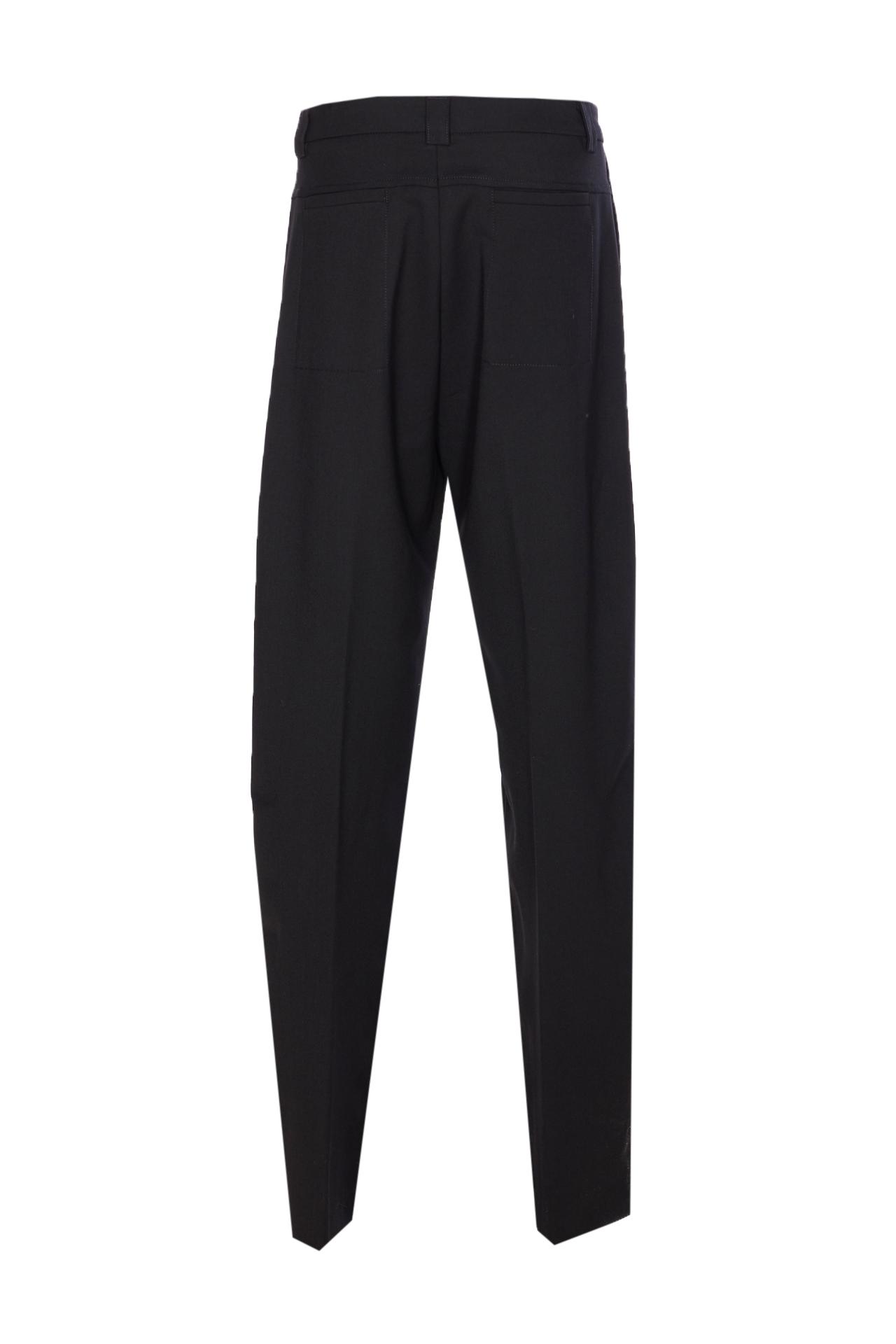 the latest trousers black polyester - women