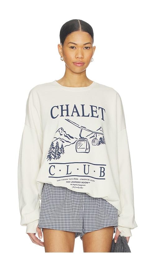 the laundry room chalet club gondola jumper in beige.