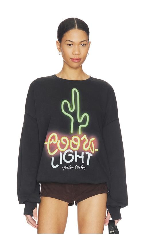 the laundry room coors light neon cactus jumper in black.