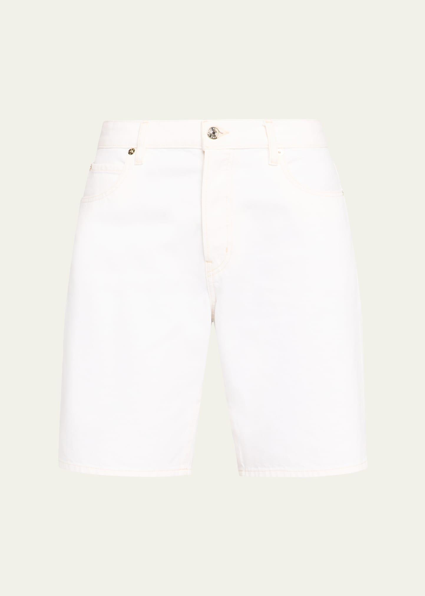 the leisure denim shorts