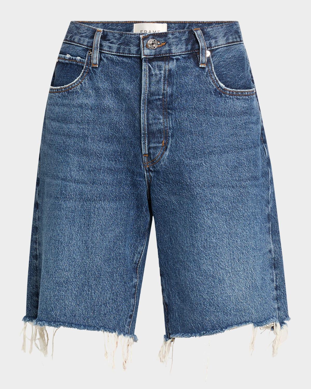 the leisure denim shorts