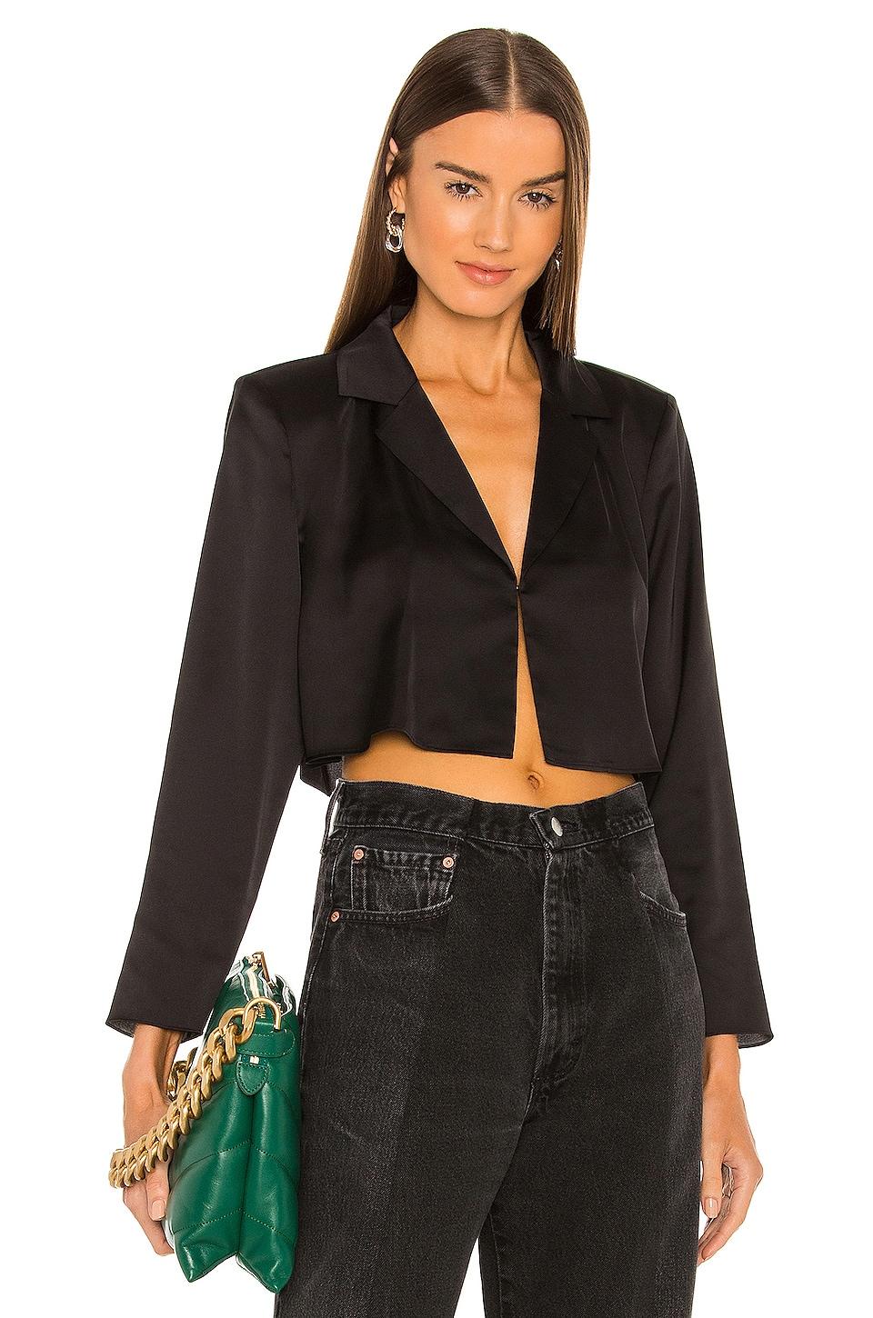 the leona crop blouse