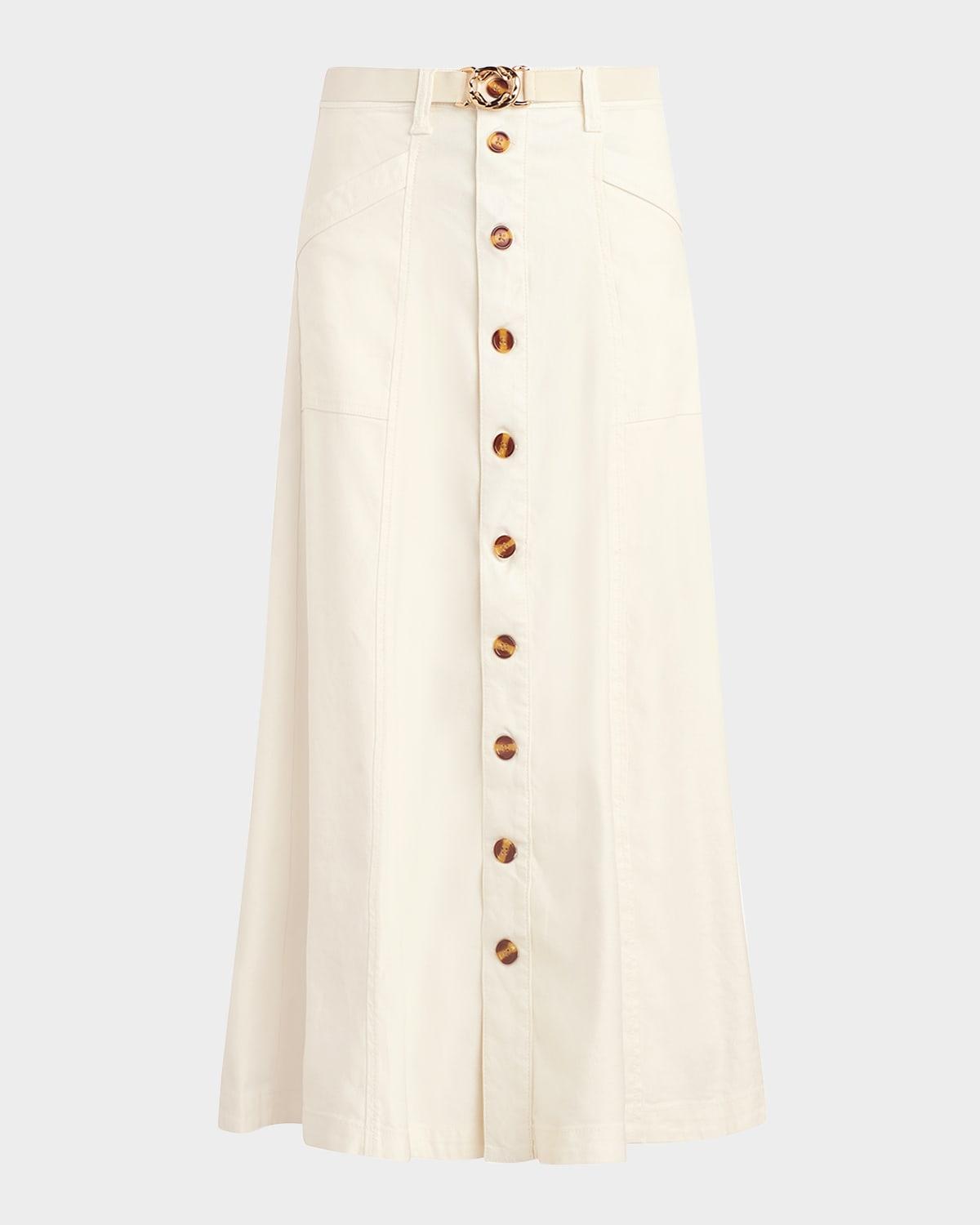 the lila midi skirt