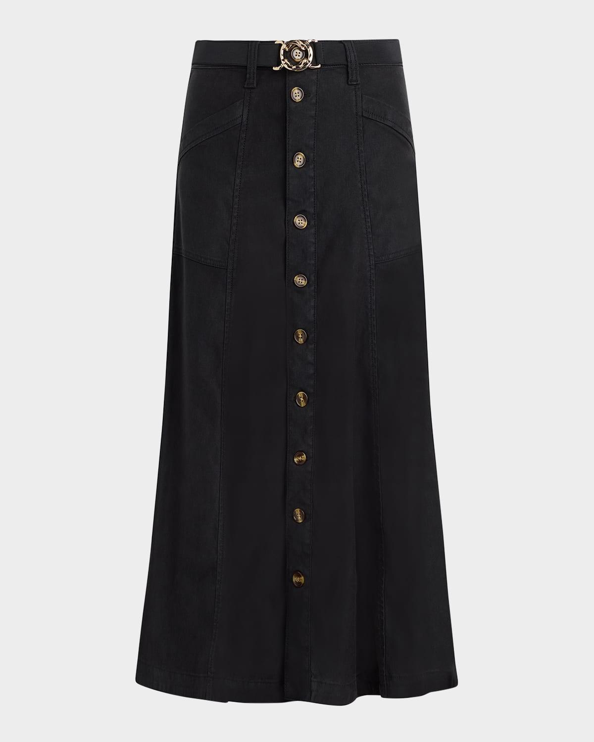 the lila midi skirt