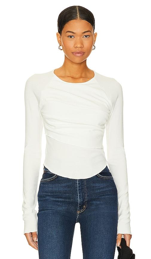 the line by k cathal t shirt in white.