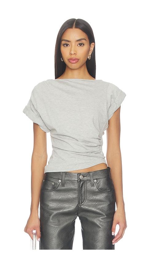 the line by k francine t-shirt in light grey.