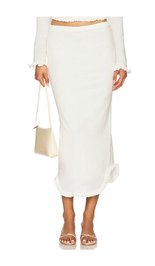 the line by k marion skirt in white.